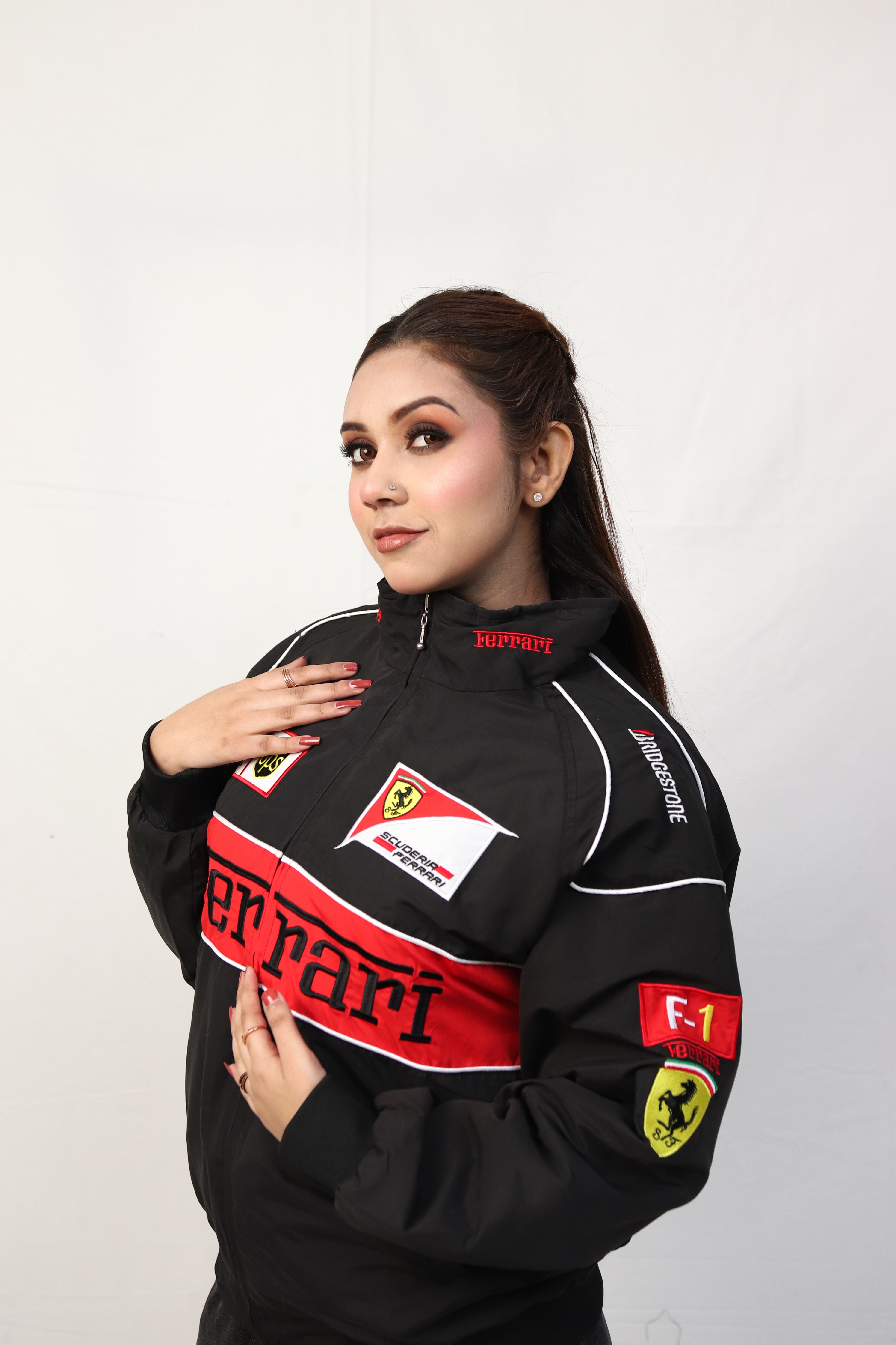 Imported Ferrari Vintage Jacket Black