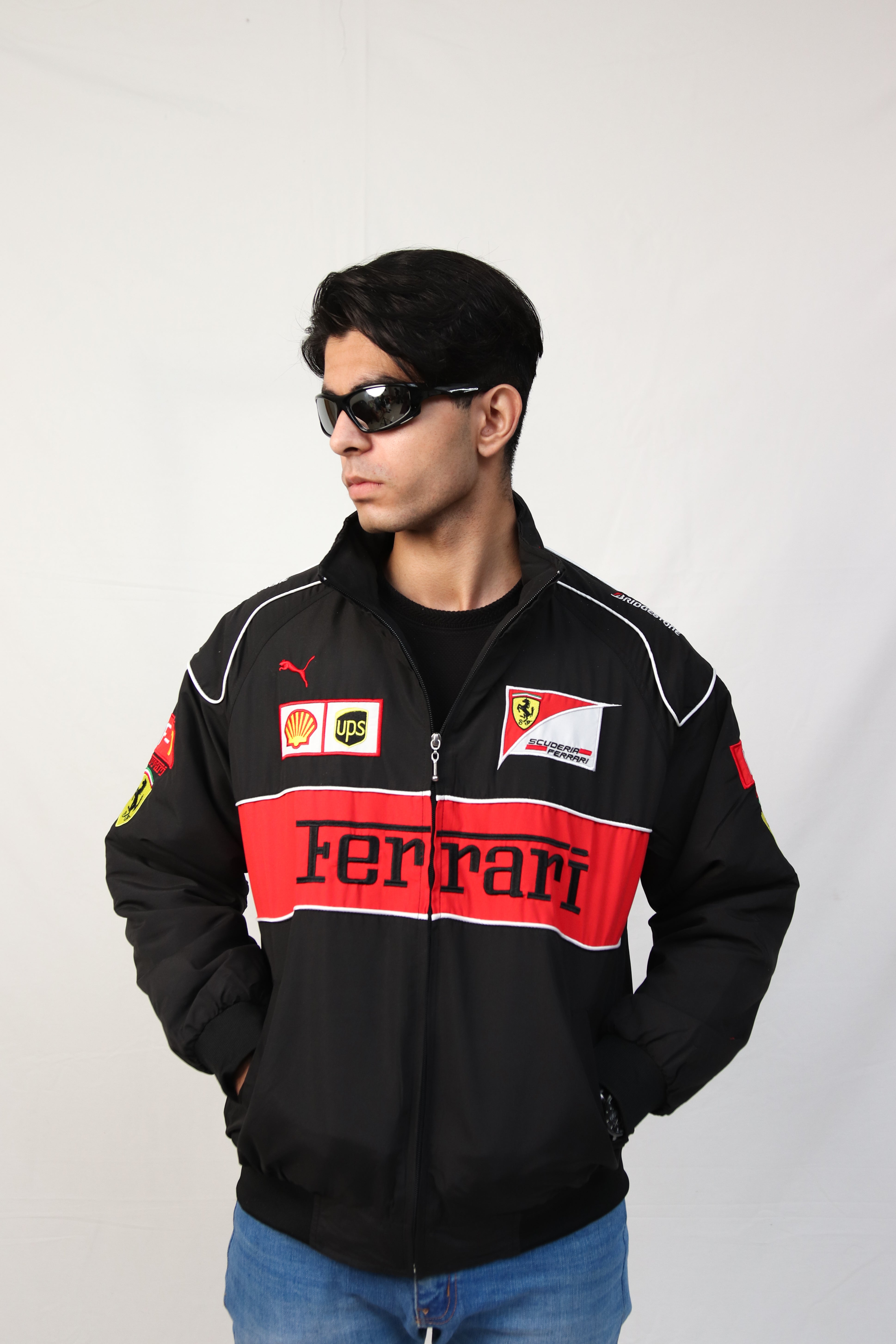 Imported Ferrari Vintage Jacket Black