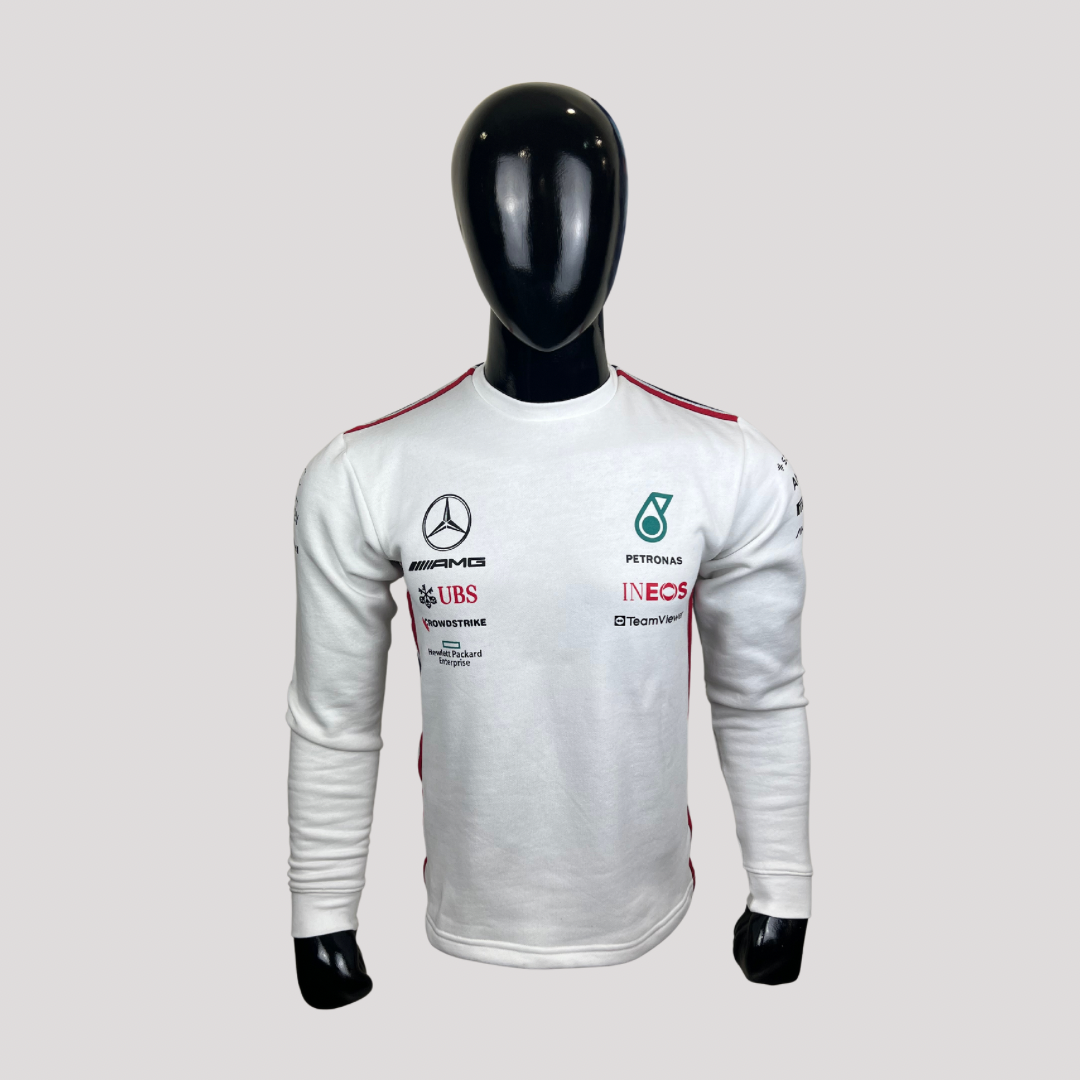 MRC-AMG F1  2023 Team White Sweatshirt