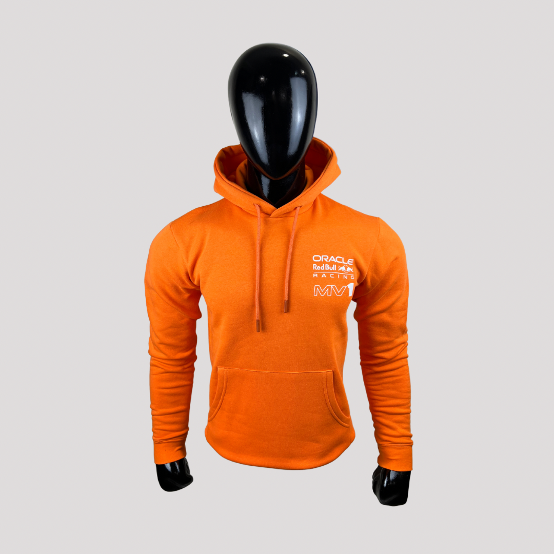 RB Racing Max Verstappen Orange Hoodie