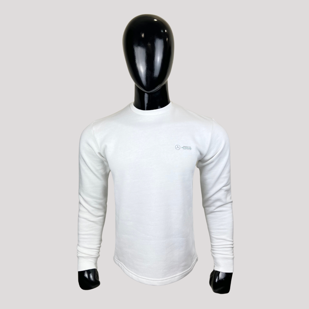 MRC-AMG F1 White Sweatshirt