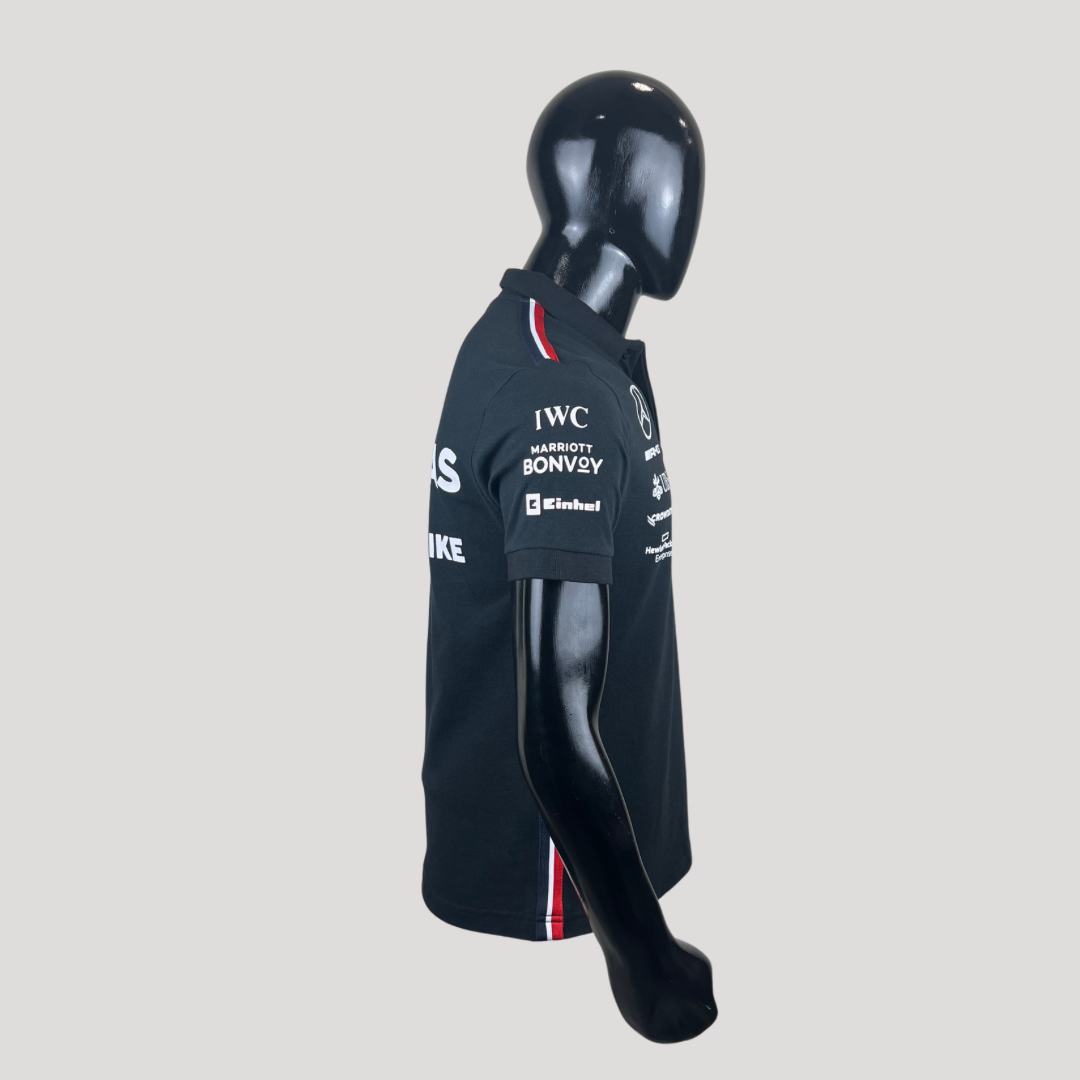 MRC-AMG F1 2023 Black Team Polo