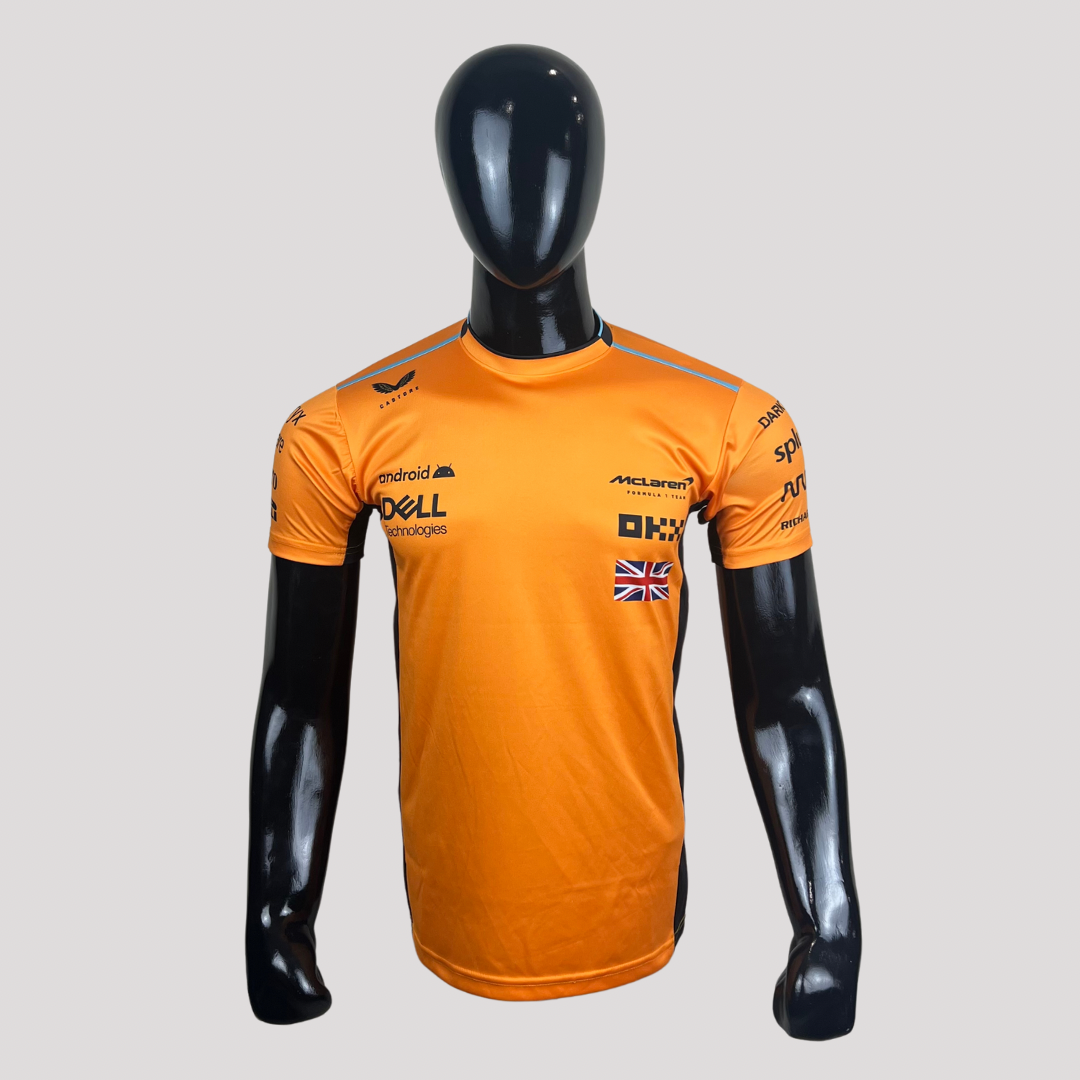 MCLN F1 2023 Lando Norris Orange T-shirt