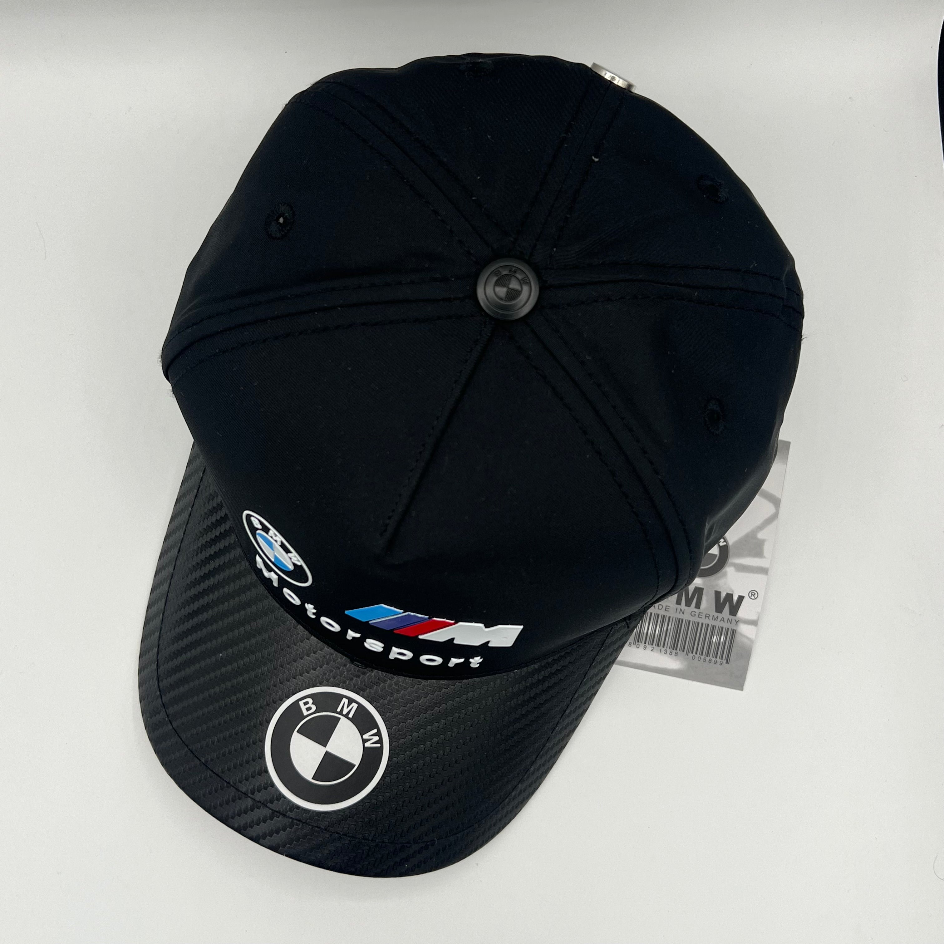 BMW Motorsports M Series Carbon Fiber Black Cap