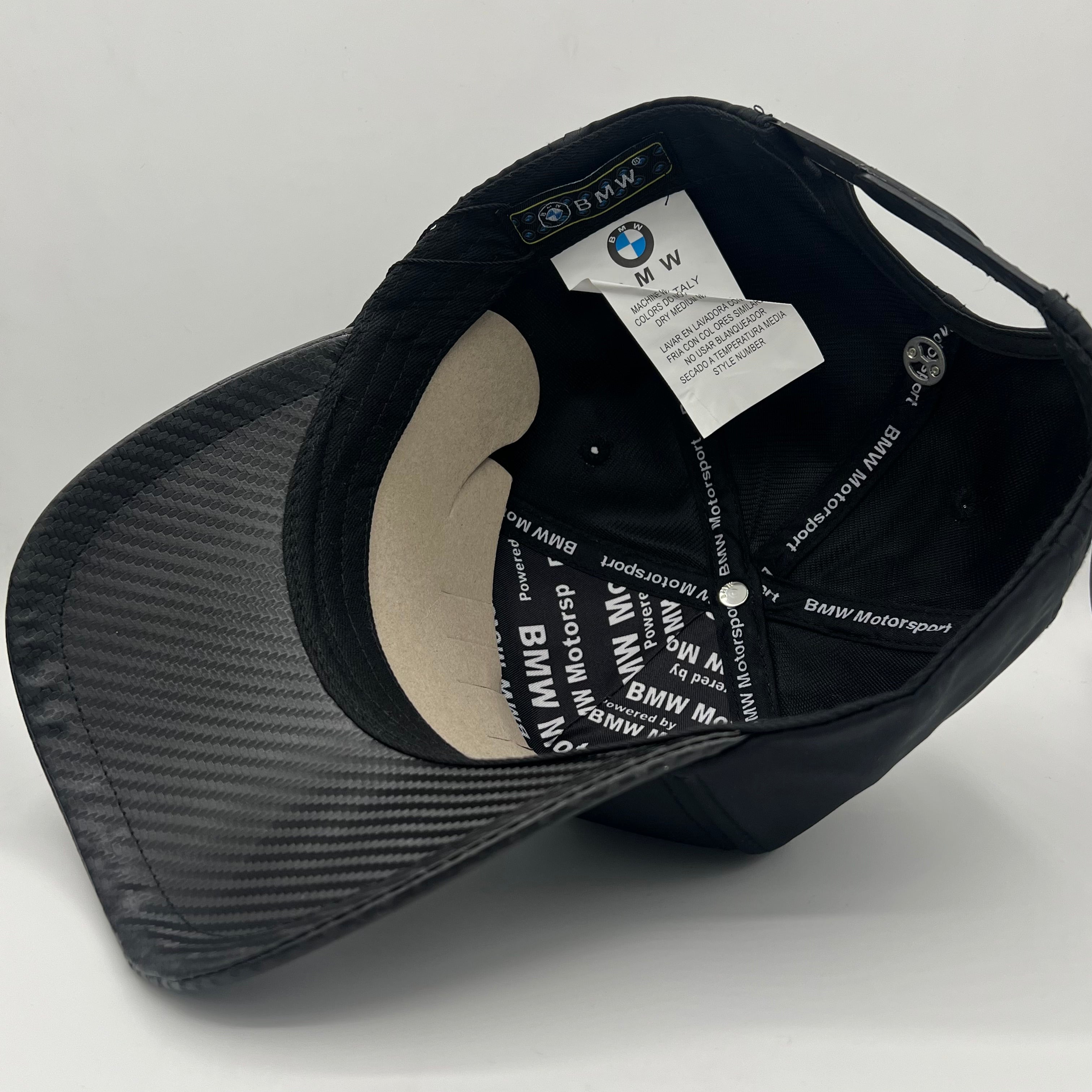 BMW Motorsports M Series Carbon Fiber Black Cap