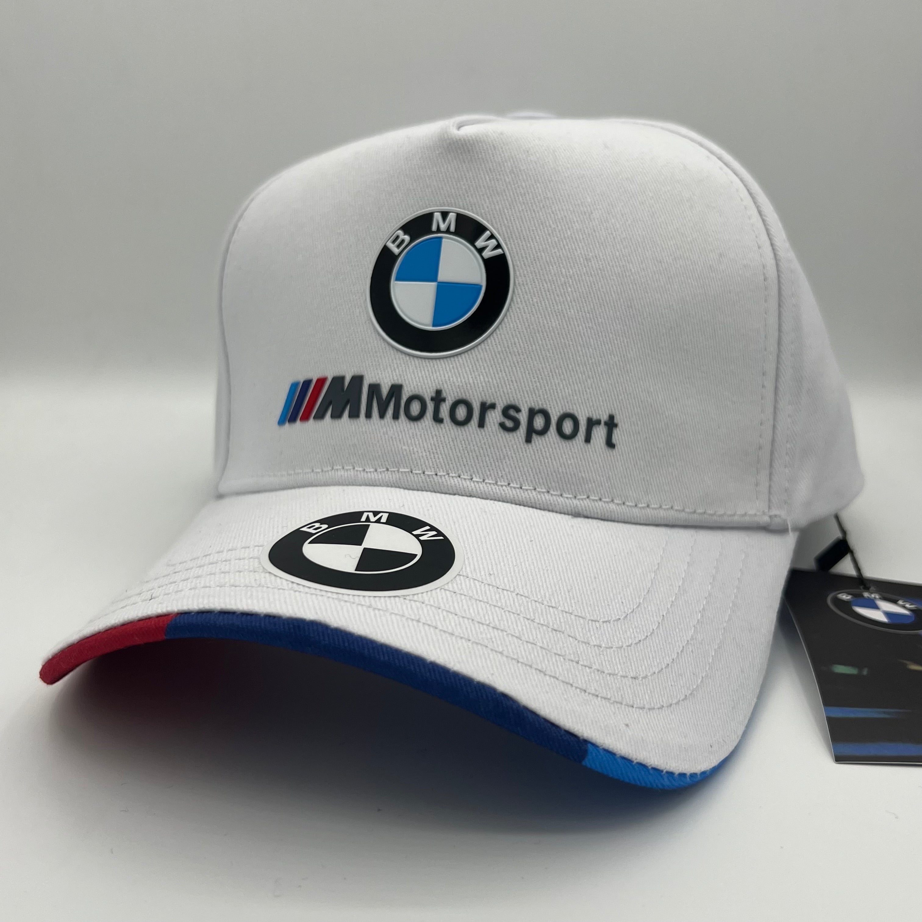 BMW Motorsports M Series White Cap