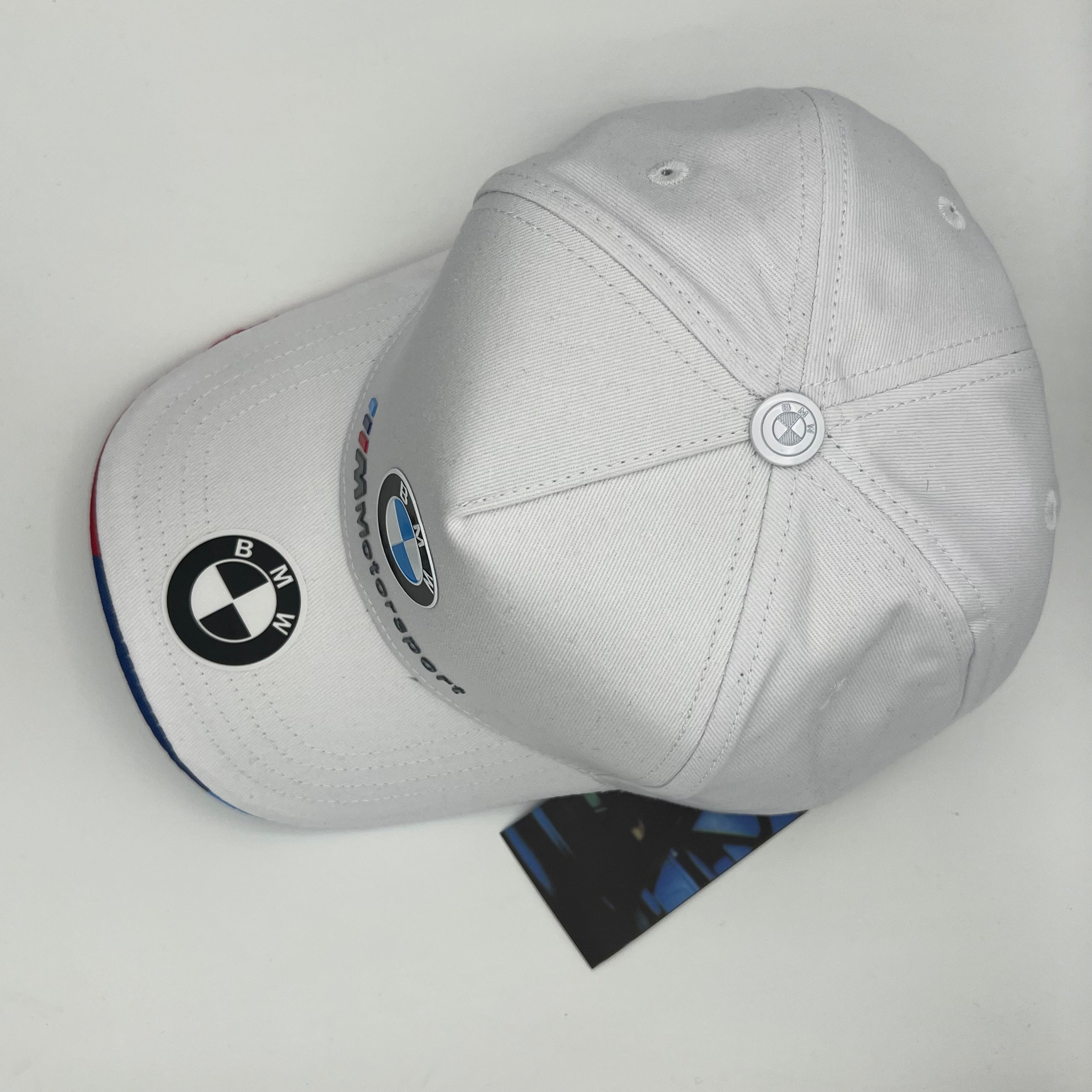 BMW Motorsports M Series White Cap