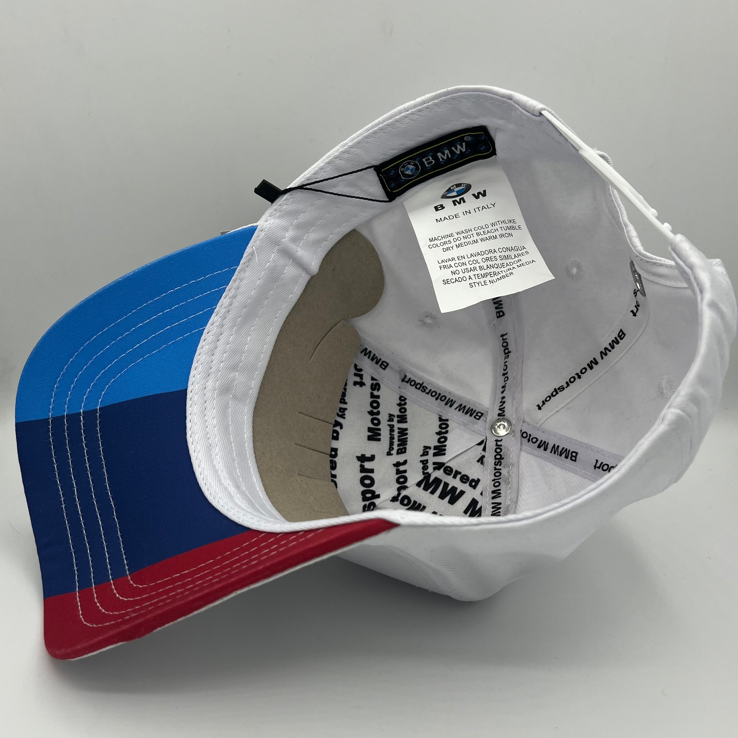 BMW Motorsports M Series White Cap