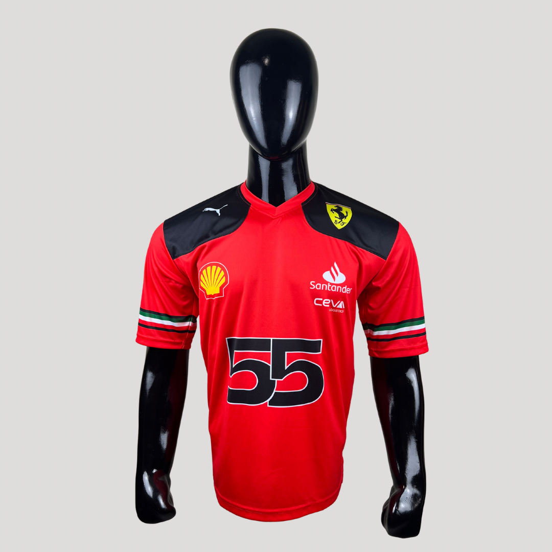 Carlos Sainz F1 2023 Football Jersey