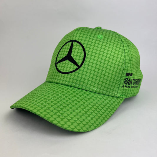 MRC AMG Petronas F1 2023 Lewis Hamilton Cap - Neon Green