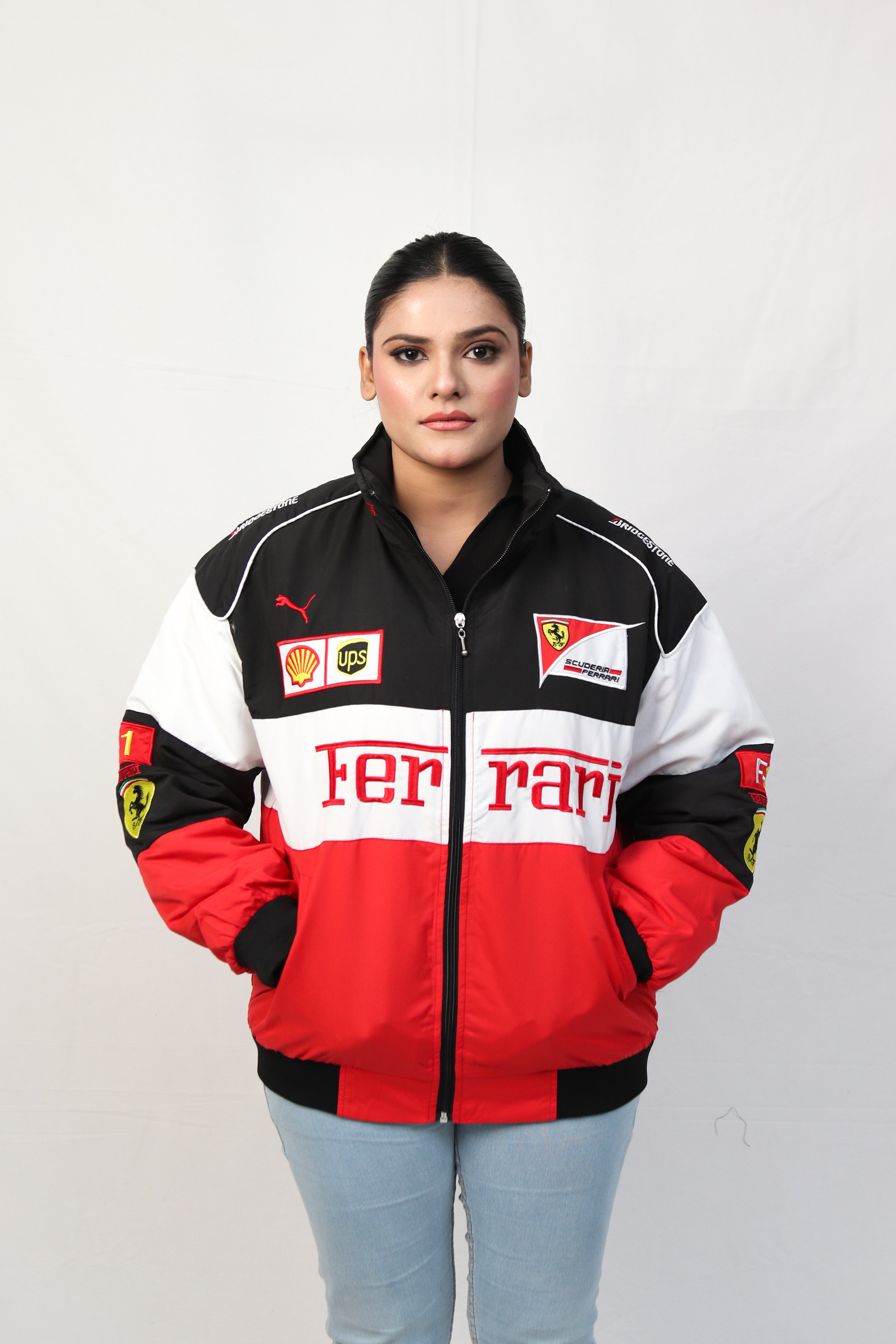 Imported Ferrari Vintage Jacket Multi Color