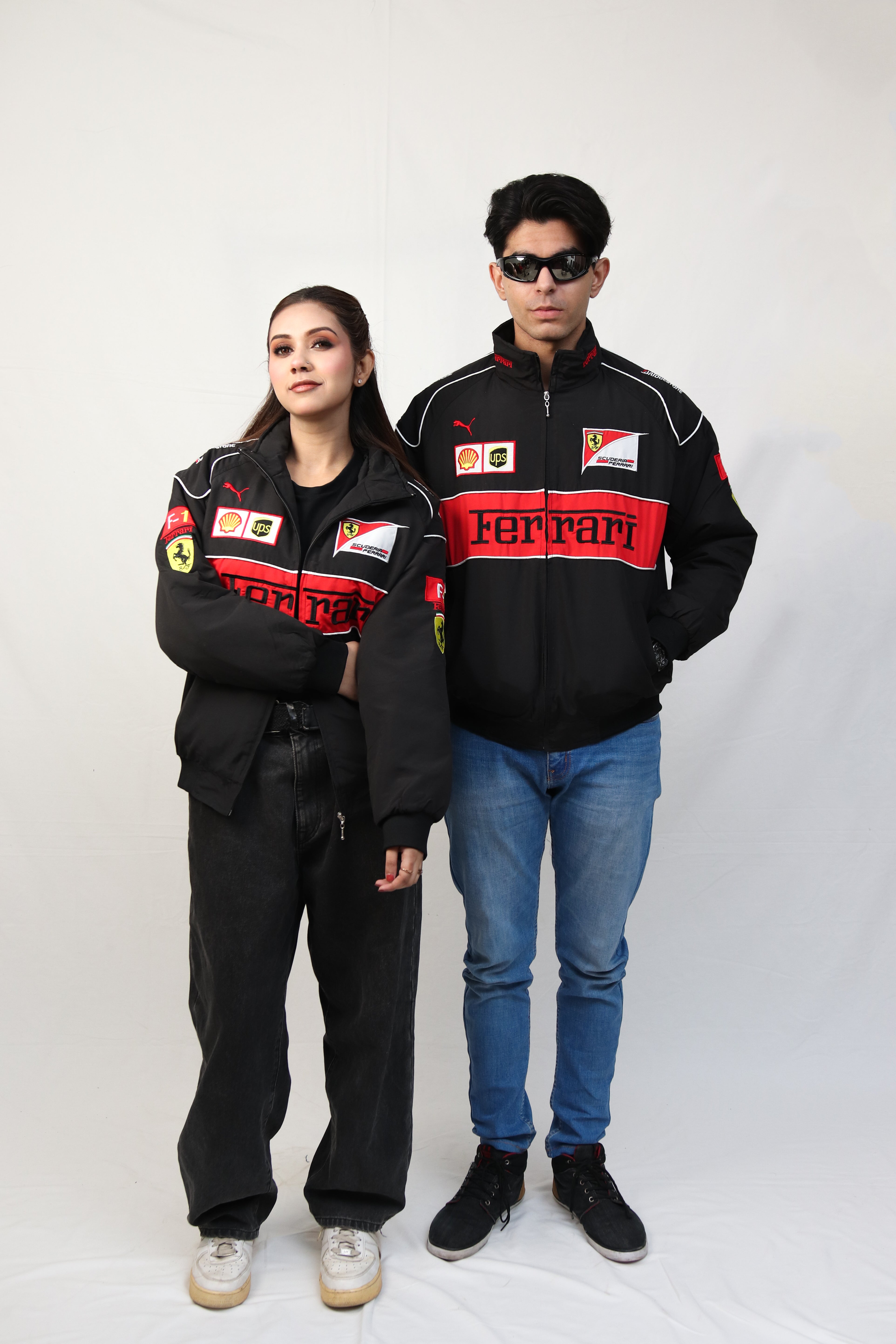 Imported Ferrari Vintage Jacket Black