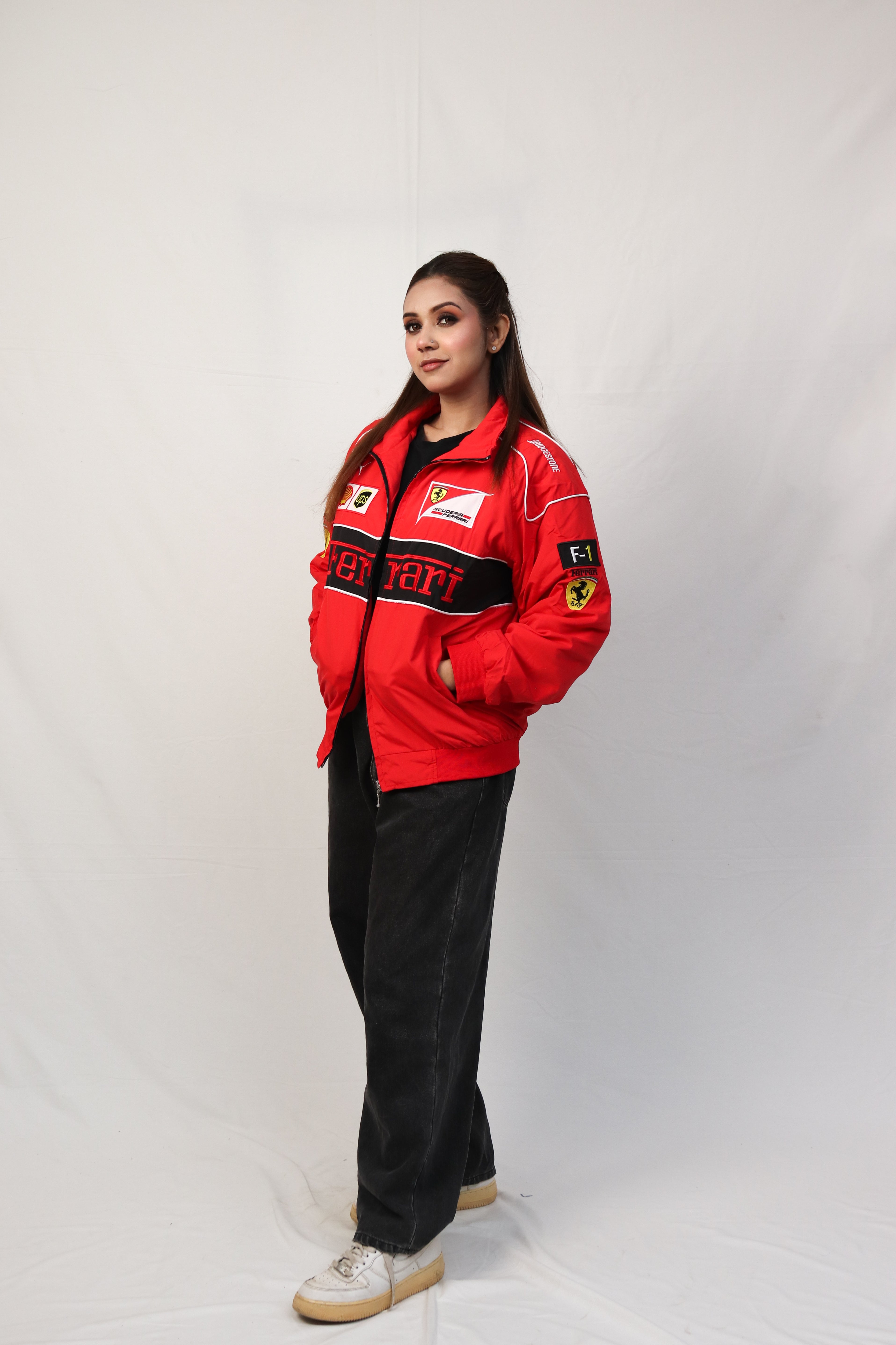 Imported Ferrari Vintage Jacket Red