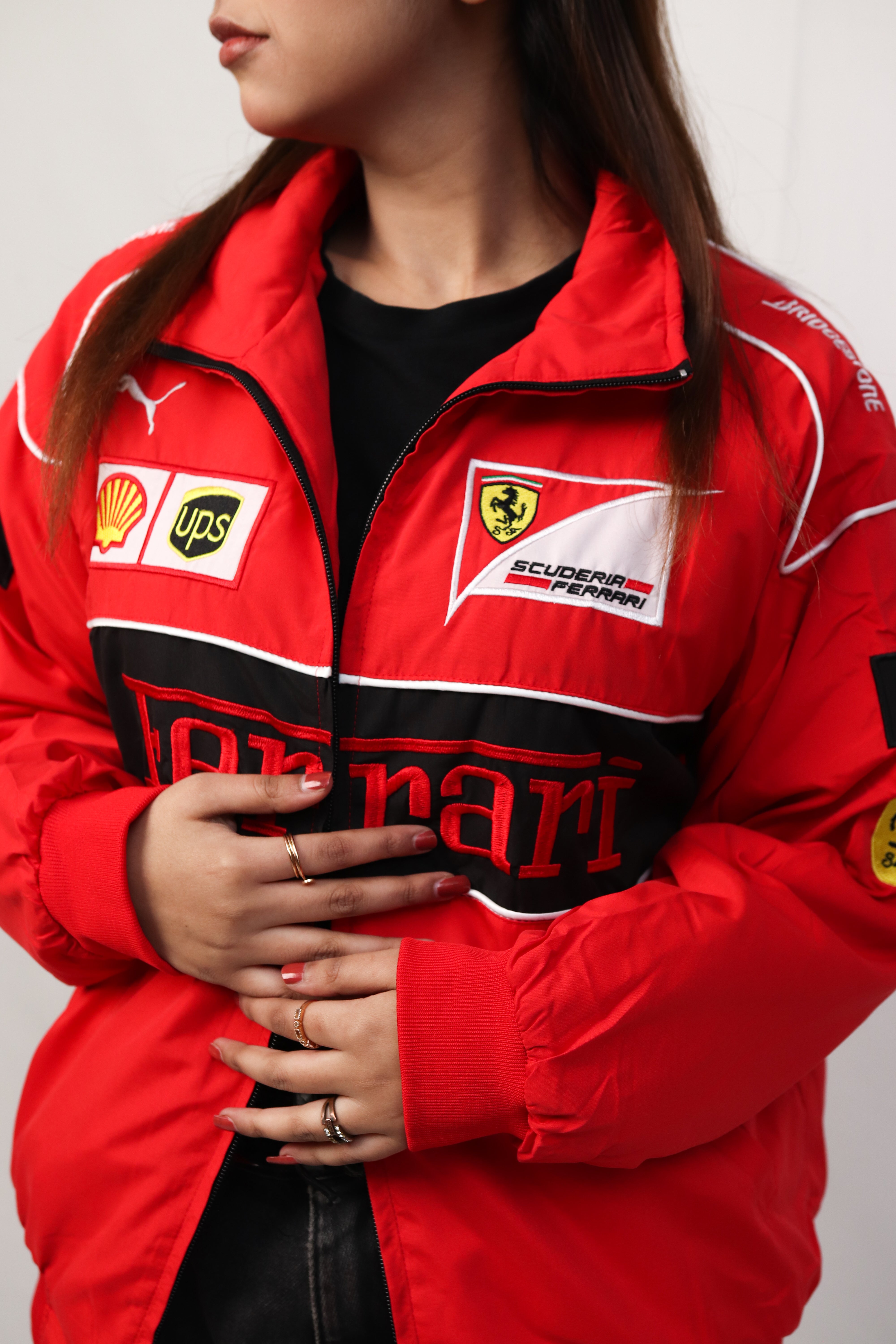 Imported Ferrari Vintage Jacket Red