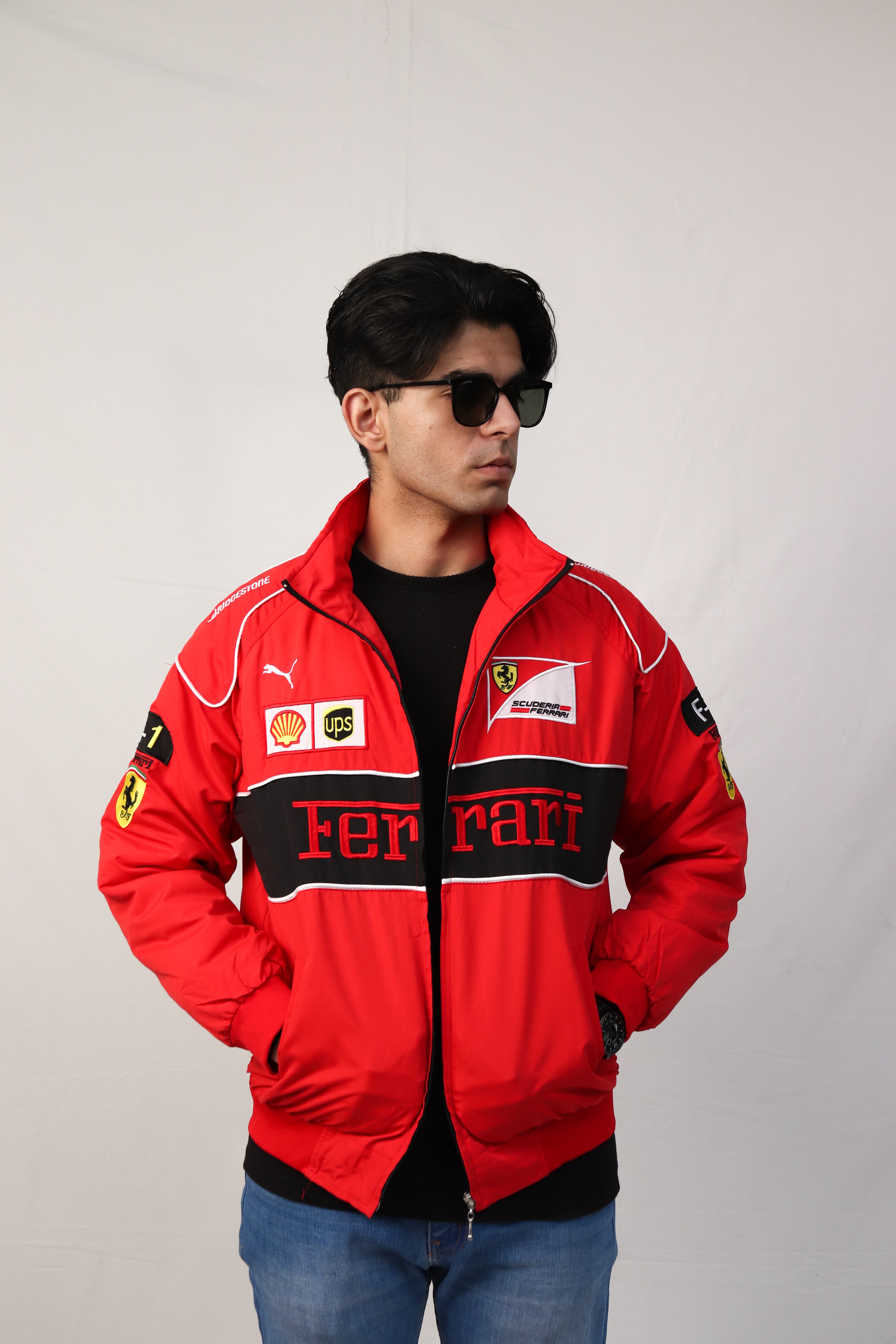 Imported Ferrari Vintage Jacket Red