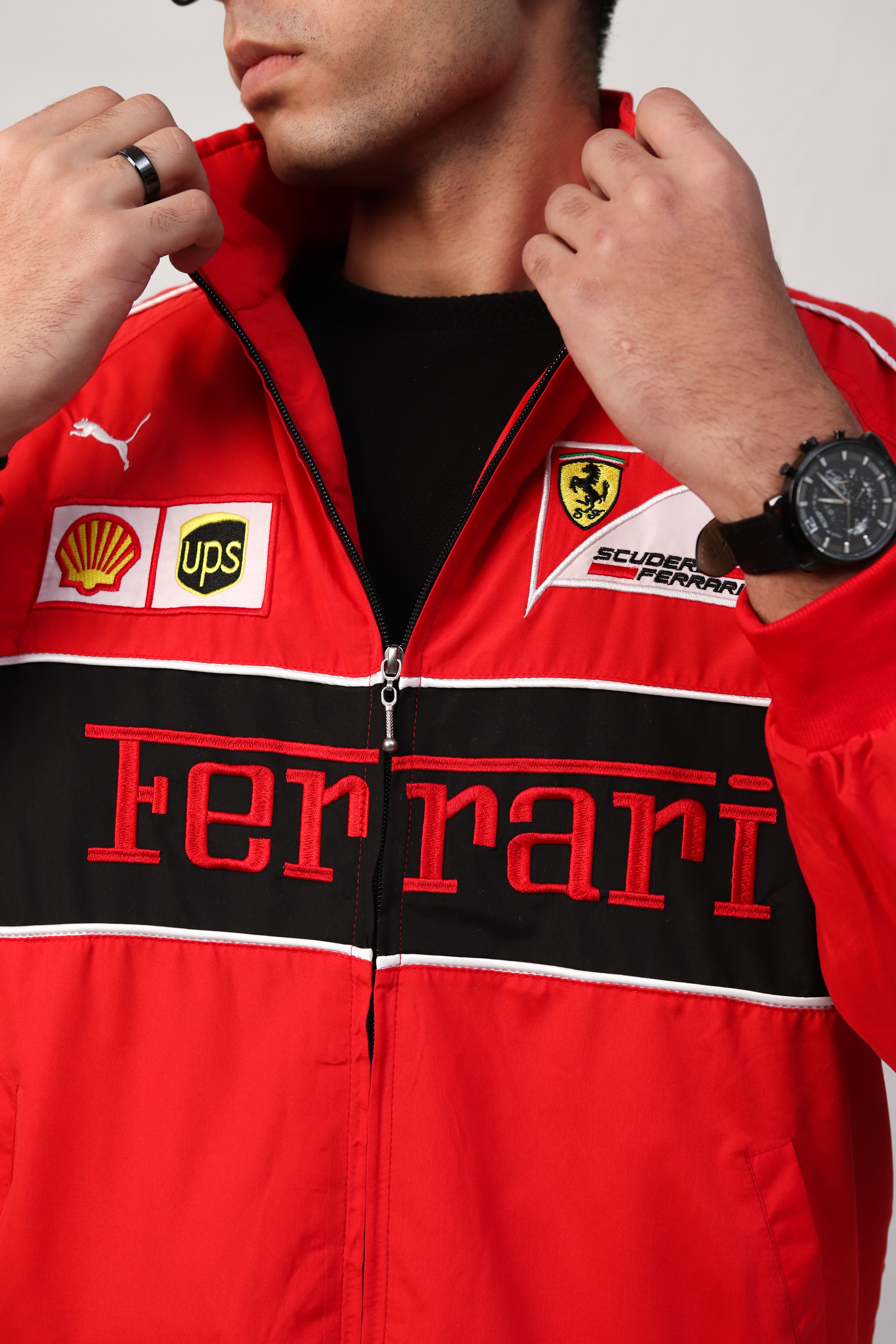 Imported Ferrari Vintage Jacket Red