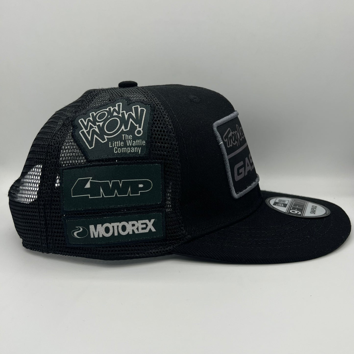 GAS Team Blacked out Snapback Cap