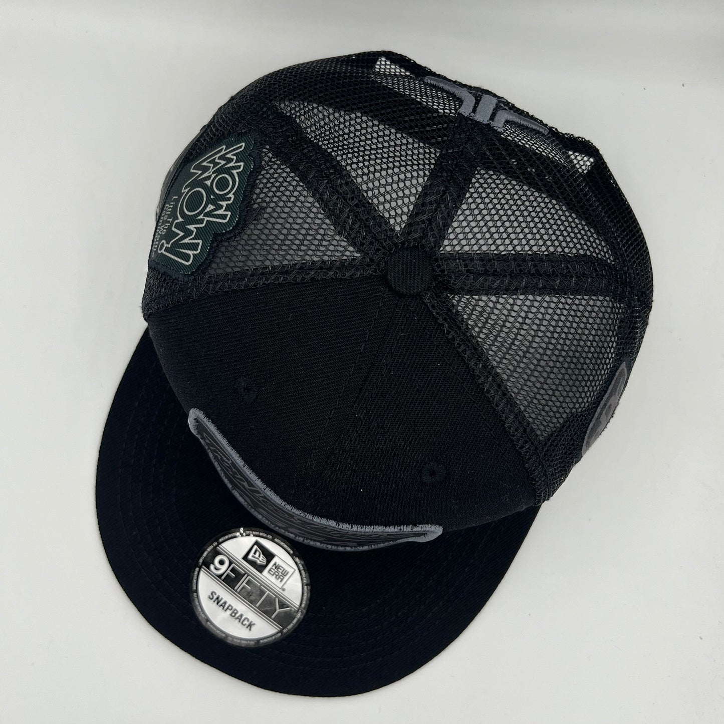 GAS Team Blacked out Snapback Cap